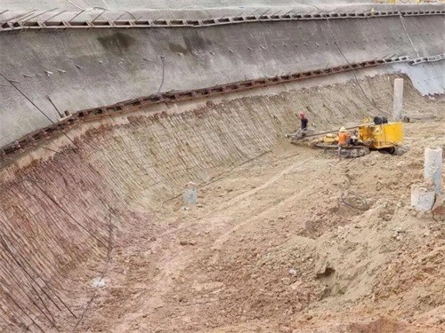 隆昌基坑边坡加固